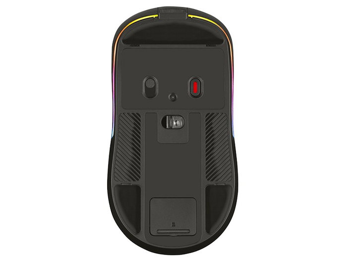 Tracer GameZone THOR RGB - Ratón Gaming Inalámbrico 2.4GHz+Bluetooth, 10000 DPI, Batería 650mAh, Programable, Iluminación RGB