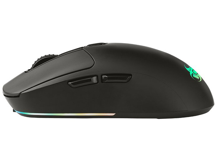 Tracer GameZone THOR RGB - Ratón Gaming Inalámbrico 2.4GHz+Bluetooth, 10000 DPI, Batería 650mAh, Programable, Iluminación RGB