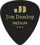 Dunlop Pack 12 Púas Genuine Celluloid Classic Negro - Medium