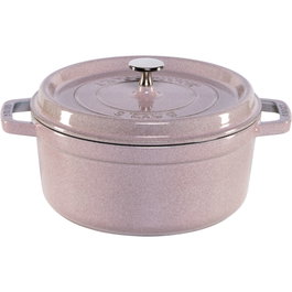 Staub La Cocotte 24cm Round Cast Iron, Cherry Blossom