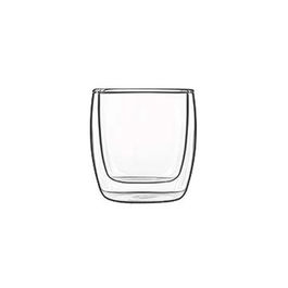 Luigi Bormioli Michelangelo Vaso Térmico 240 Ml (2 Unidades) Vidrio Doble Pared