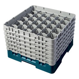 CAMBRO Cesta de lavado 30 compartimentos Cerceta