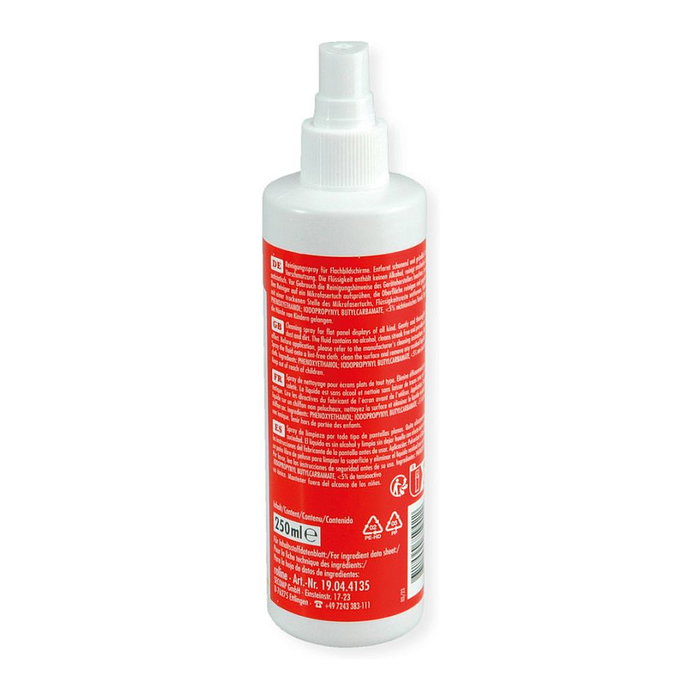ROLINE Limpiador de pantallas TFT con paño de microfibra 250ml