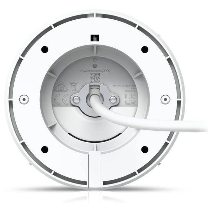 Ubiquiti UNVR-Instant Kit - Sistema de Videovigilancia de 4 Cámaras, 4MP, Tipo Turret, Interior/Exterior IP66, con NVR y HDD 1TB, 6 Puertos PoE