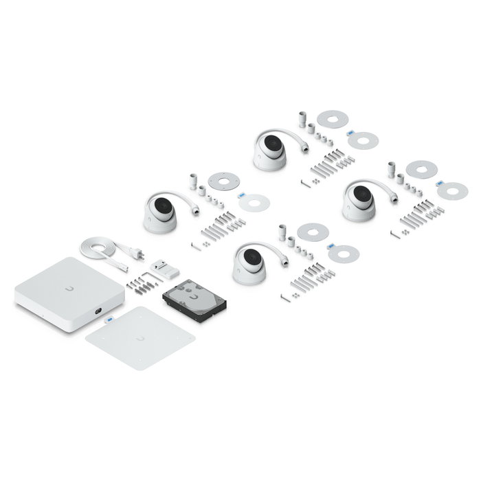 Ubiquiti UNVR-Instant Kit de videovigilancia con 4 cámaras y 1 TB Ubiquiti UNVR-Instant Kit de videovigilancia con 4 cámaras y 1 TB