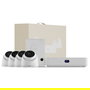 Ubiquiti UNVR-Instant Kit - Sistema de Videovigilancia de 4 Cámaras, 4MP, Tipo Turret, Interior/Exterior IP66, con NVR y HDD 1TB, 6 Puertos PoE