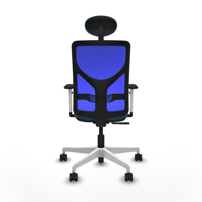PIQUERAS Y CRESPO Silla de oficina Motilla con mecanismo Sincro, Verde petróleo y Azul PIQUERAS Y CRESPO Silla de oficina Motilla con mecanismo Sincro, Verde petróleo y Azul