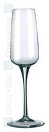 Bormioli Copa R. Aurum Champagne Flauta, 23 cl, Altura 23.5 cm / 235 mm (Set de 6)
