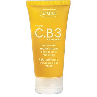 Ziaja Vitamina C.B3 Niacinamida Crema Facial de Noche Regeneradora 50 ml