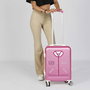 Karactermania Barbie Varsity Maleta Cabina ABS 4 Ruedas 55x38x20 cm