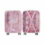 Karactermania Barbie Varsity Maleta de Cabina Rosa 4 Ruedas