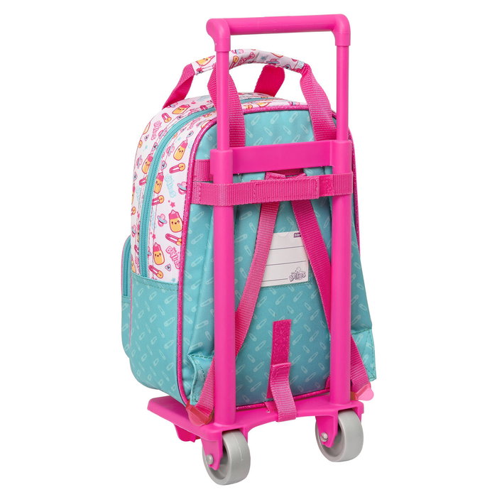 Safta Mochila con Carro The Bellies (Blanca, Turquesa y Morada) Safta Mochila con Carro The Bellies (Blanca, Turquesa y Morada)