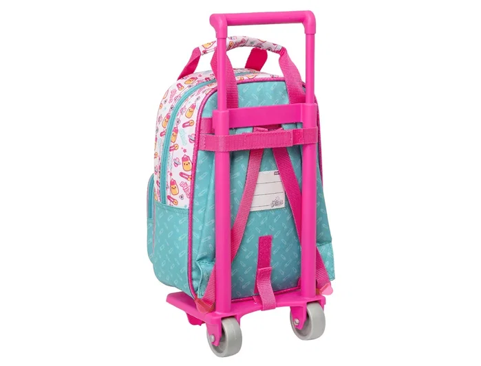 Safta Mochila con Carro The Bellies (Blanca, Turquesa y Morada) Safta Mochila con Carro The Bellies (Blanca, Turquesa y Morada)