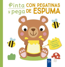 YOYO, Pinta y pega con pegatinas de espuma - Verde