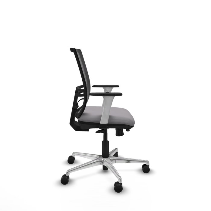 PIQUERAS Y CRESPO Silla de oficina Yunquera con mecanismo Sincro/Traslack Gris y Negro PIQUERAS Y CRESPO Silla de oficina Yunquera con mecanismo Sincro/Traslack Gris y Negro
