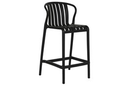 DKD Home Decor Taburete Urban Negro 49 x 92 x 50 cm (4 Unidades)