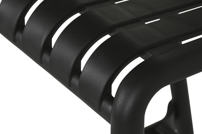 DKD Home Decor Taburete Urban Negro 49 x 92 x 50 cm (4 Unidades)
