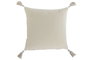 DKD Home Decor Cojín de Poliéster Crudo 45x8x45 cm