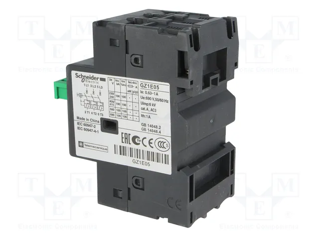 SCHNEIDER ELECTRIC Interruptor motorizado Easy TeSys 0,25kW 230÷690VAC