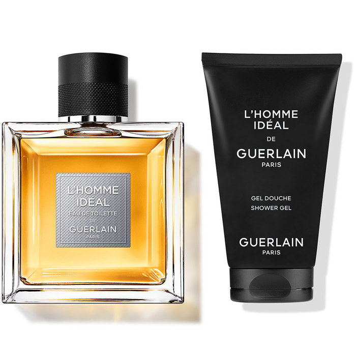 Guerlain L'Homme Idéal Estuche - Set de Regalo para Hombre con Eau de Toilette 100 ml y Gel de Ducha 75 ml - Fragancia Masculina con Notas de Almendra