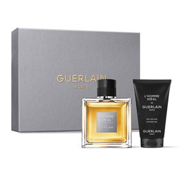 Guerlain L'Homme Idéal Estuche Cofre de Regalo - Eau de Toilette 100 ml + Gel de Ducha 75 ml - Perfume Masculino Almendras