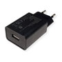 VALUE Cargador Quick Charge 3.0 de 18W con 1 puerto USB Tipo-A y enchufe europeo