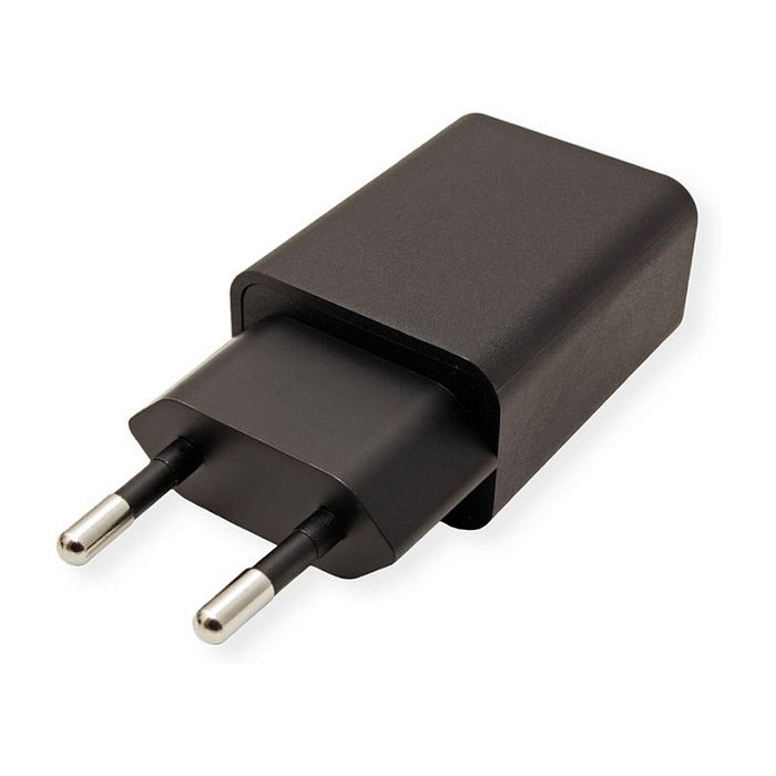 VALUE Cargador Quick Charge 3.0 de 18W con 1 puerto USB Tipo-A y enchufe europeo VALUE Cargador Quick Charge 3.0 de 18W con 1 puerto USB Tipo-A y enchufe europeo