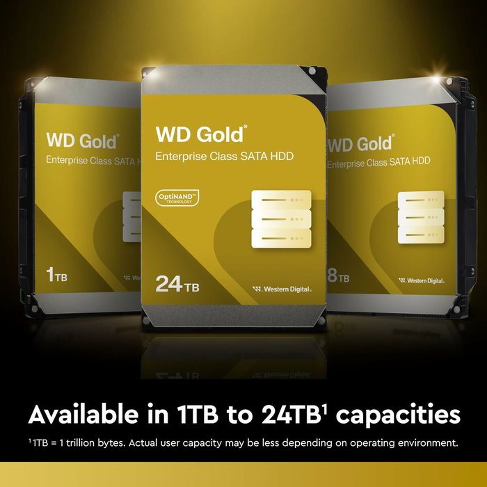 Western Digital Gold WD8005FRYZ Disco Duro Interno 8 TB 7200 RPM 3.5 pulg SATA III