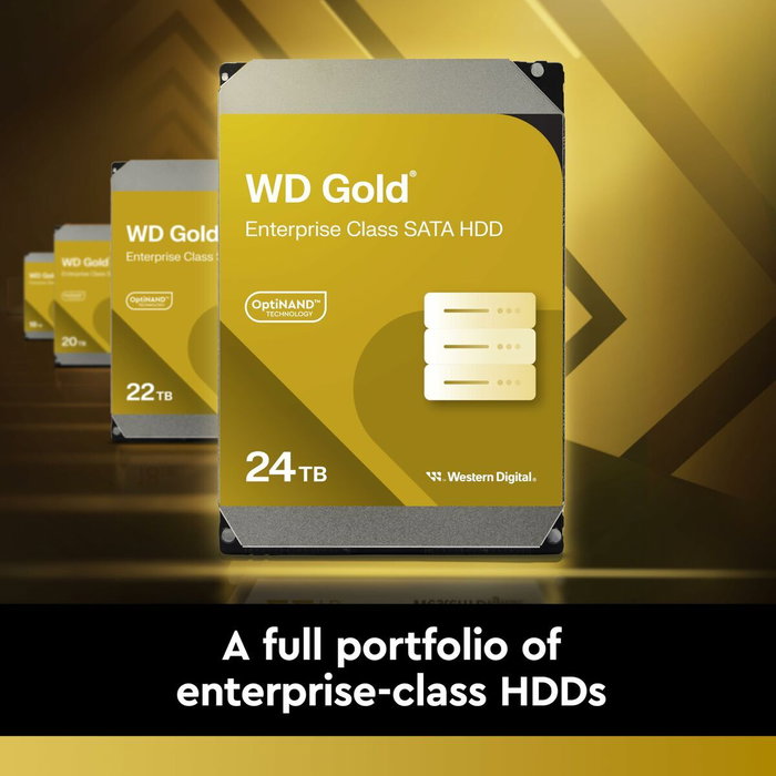 Western Digital Gold WD8005FRYZ Disco Duro Interno 8 TB 7200 RPM 3.5 pulg SATA III