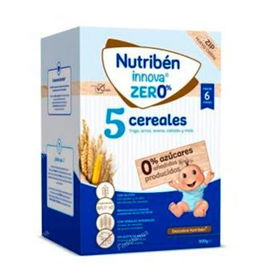 Nutriben Papilla Innova 5 Cereales 0% 500G