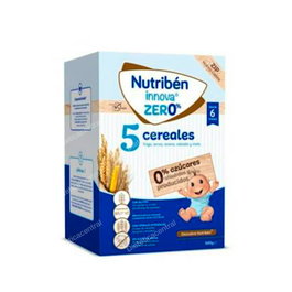 Nutriben Papilla Innova 5 Cereales 0% 500G
