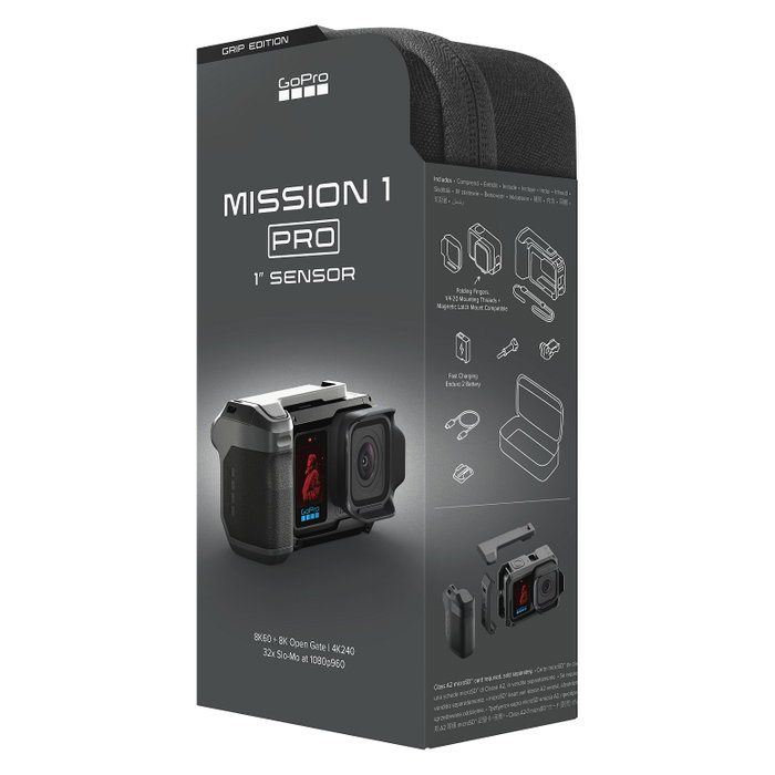 GoPro Mission 1 Pro Grip Edition - Black