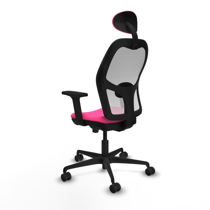PIQUERAS Y CRESPO Silla de oficina Jorquera Rosa y Blanco PIQUERAS Y CRESPO Silla de oficina Jorquera Rosa y Blanco