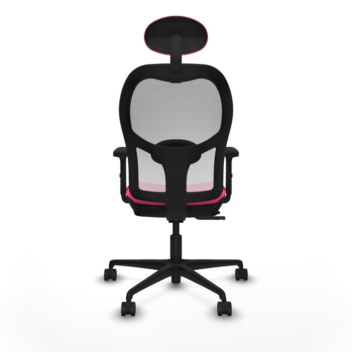 PIQUERAS Y CRESPO Silla de oficina Jorquera Rosa y Blanco PIQUERAS Y CRESPO Silla de oficina Jorquera Rosa y Blanco