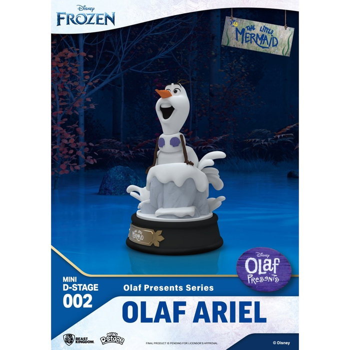 Beast Kingdom Figura Minidstage Disney Olaf ABS/PVC 10 cm