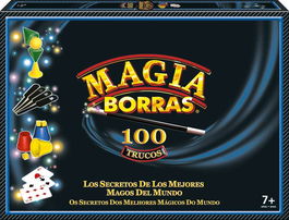 Educa Juego Magia Borras Clásica - 100 Trucos de Magia, Juego en Español e Inglés, Instrucciones en Español, A Partir de 7 Años