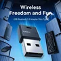 Vention NAHB0 Adaptador USB Bluetooth 5.3 Negro