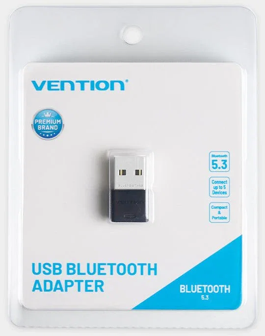 Vention Adaptador USB Bluetooth 5.3 NAHB0 Negro