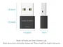 Vention Adaptador USB Bluetooth 5.3 NAHB0 Negro