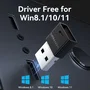 Vention Adaptador USB Bluetooth 5.3 NAHB0 Negro