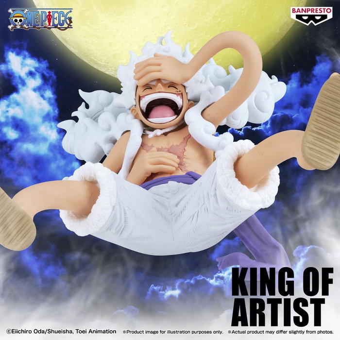 BANPRESTO Figura Monkey D. Luffy Gear 5 King of Artist One Piece 20cm BANPRESTO Figura Monkey D. Luffy Gear 5 King of Artist One Piece 20cm