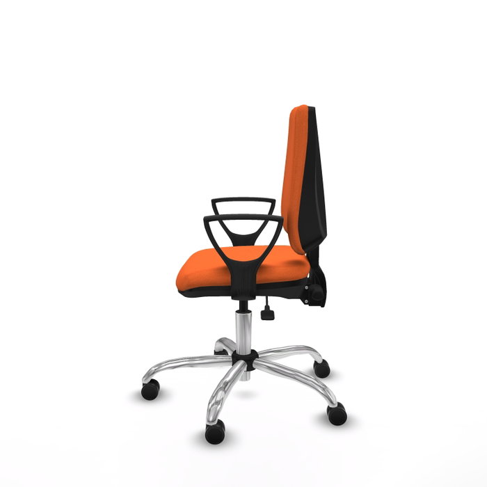 PIQUERAS Y CRESPO Silla de oficina Elche Naranja con Mecanismo Asincro