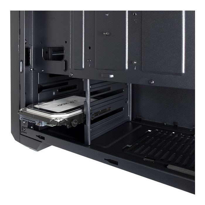Inter-Tech Midi S-3906 Renegade sin fuente de alimentación