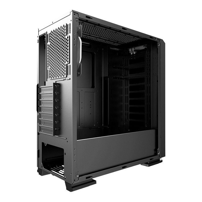 Inter-Tech Midi S-3906 Renegade sin fuente de alimentación