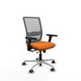 PIQUERAS Y CRESPO Silla de oficina Haches Naranja y Gris