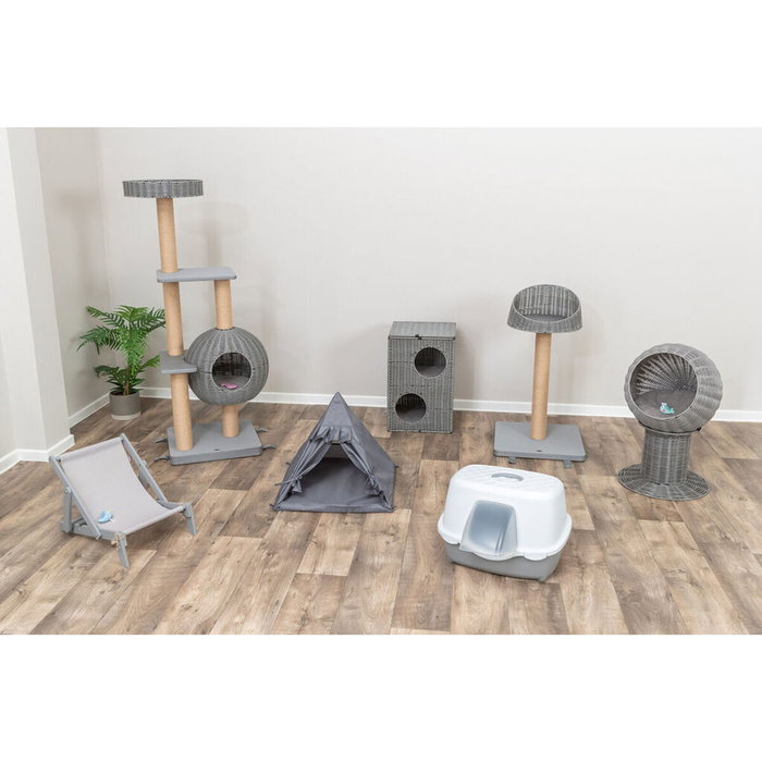 Cueva para gato Trixie Amalia Gris 37 x 57 x 35 cm