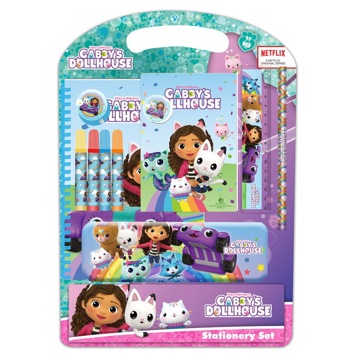 Safta Set de Escritura Gabby's Dollhouse Confetti
