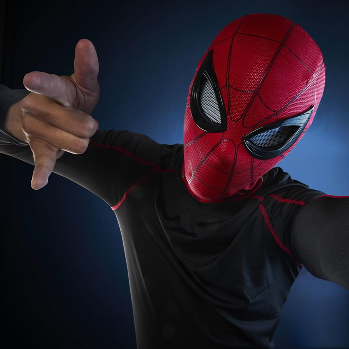 Hasbro Spider-Man: Homecoming Máscara Electrónica Expresiva Marvel Legends Hasbro Spider-Man: Homecoming Máscara Electrónica Expresiva Marvel Legends