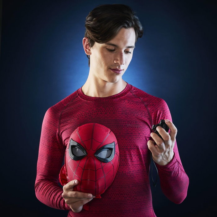 Hasbro Spider-Man: Homecoming Máscara Electrónica Expresiva Marvel Legends Hasbro Spider-Man: Homecoming Máscara Electrónica Expresiva Marvel Legends