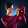 Hasbro Marvel Legends Réplica Máscara Spider-Man Homecoming Premium con Ojos Electrónicos y Control Remoto para Coleccionistas y Cosplay